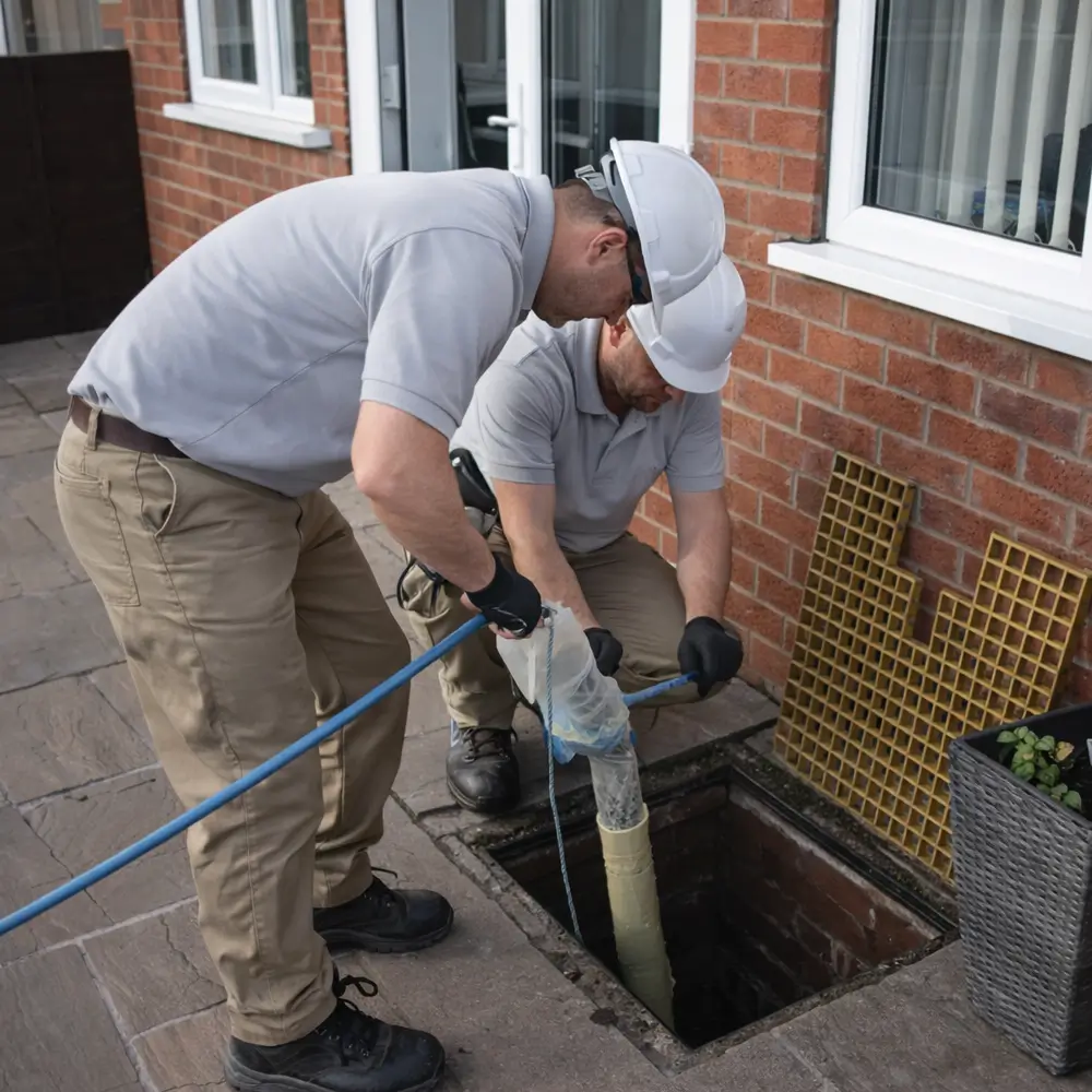 Blocked drain repair service in Hatfield